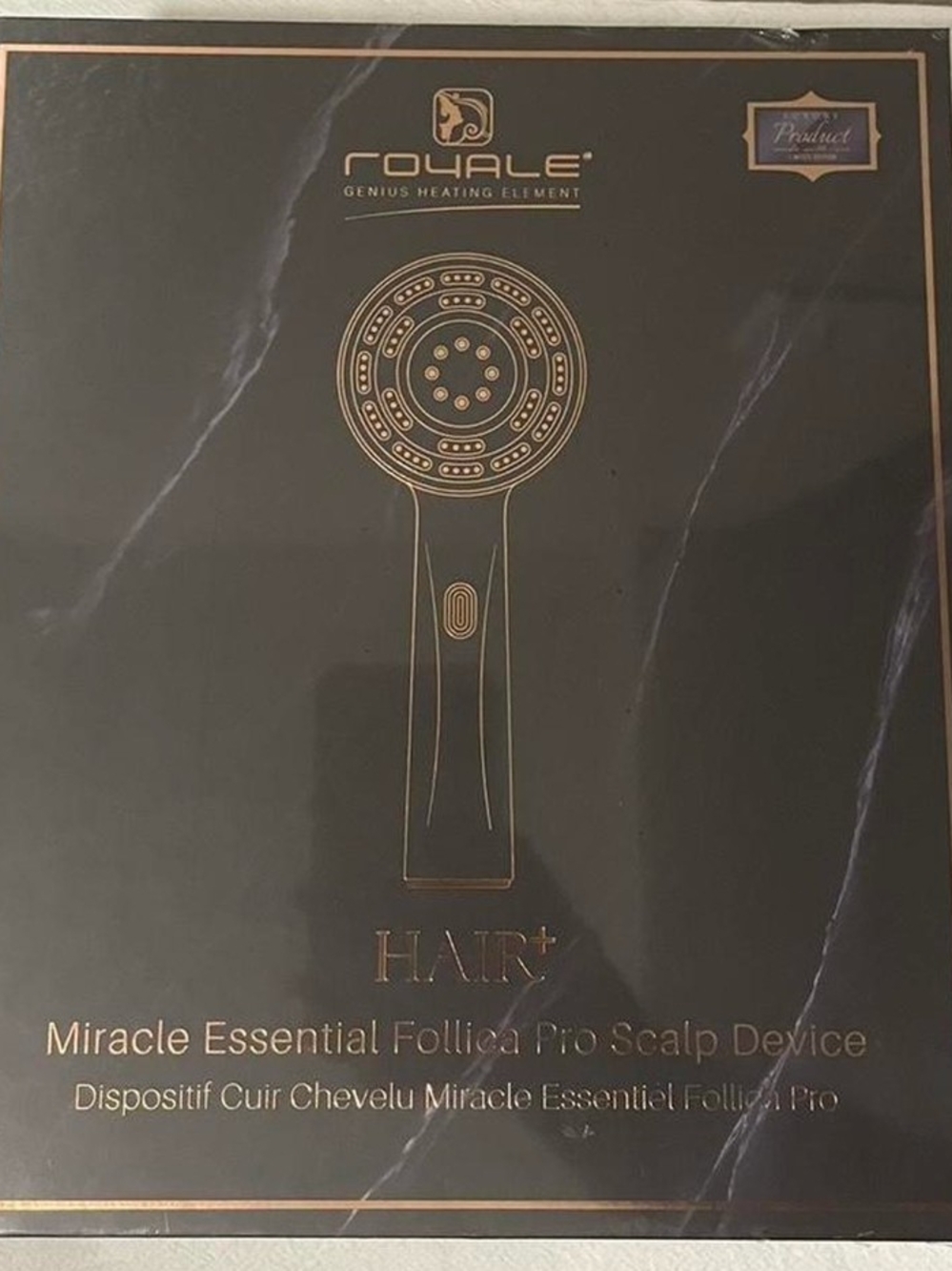 HAIR+ Miracle Essential Follica Pro Scalp Device — Black by